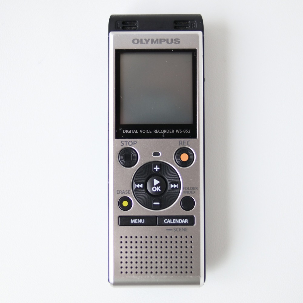 Olympus WS-852 Digital Voice Control Multi-Function Stereo Recorder Dictation